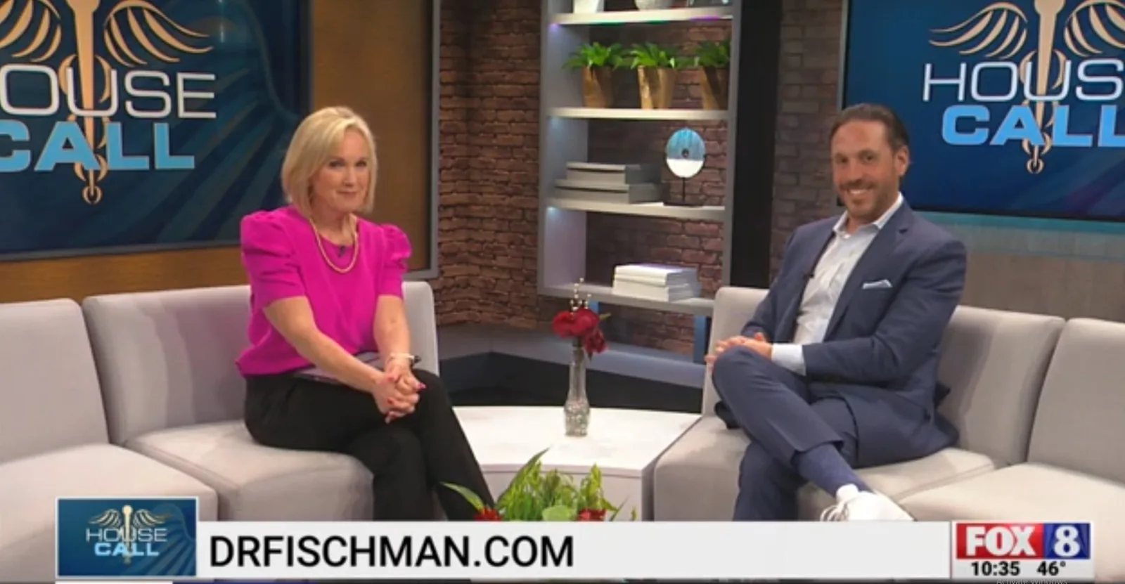 Dr. Aaron Fischman on Fox 8 House Call discussing Prostate Artery Embolization